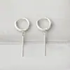 Brincos de Argola de Luxo Leve e de Alta Qualidade para Mulheres, Brincos de Metal Brilhante Texturizado Super Versáteis, Brincos de Design Exclusivo