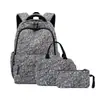 Mochila Escolar Natural para Meninas do Ensino Fundamental, Mochila Versátil de Aparência Elegante para Alunos do Ensino Fundamental II e Médio, Mochila de Grande Capacidade