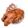 Carne de cabeça de porco cozida selecionada, lanche pronto para comer embalado a vácuo, carne de cabeça de porco cinco especiarias