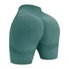 Calça Legging Yoga de 5ª Geração Melhorada Controle da Barriga Bumbum Pêssego 3D Calças Fitness Alta Elasticidade Meias-Calças Esportivas Femininas