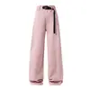 Pantalones Casuales Rectos Deportivos Hombres Marca de Moda Handsome Scimitar 2025 Nuevos Primavera y Verano Delgados Pareja Casual