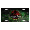 Placa decorativa de metal estaño personalizada creativa serie Jurassic en stock directo de fábrica Amazon AliExpress