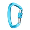 Venta Directa de Fábrica Aleación de Aluminio 7075 Gancho Exterior 12kN para Montaje de Tienda de Campaña, Hamaca, Columpio, Clip para Mascota, Alta Calidad