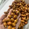 Fornecimento direto da fábrica cabaça pêssego cabaça lótus artesanato em madeira pingente em estoque