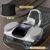 Equipo de Fitness Abdominal con Pantalla Digital Inteligente de Cuatro Ruedas y Soporte para Codos Hogareño Rebote Automático Antideslizante Equipo de Fitness para Músculos Abdominales