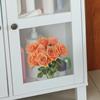 Ramo de flores naranjas pegatinas de baño para inodoro decoración del hogar pegatinas de pared autoadhesivas al por mayor HY-M389