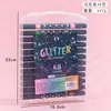 Bolígrafo Marcador Brillante de Doble Punta de Colores para Pintura Infantil Bolígrafo de Graffiti Bicolor Marcador para Cuaderno de Bocetos Secado Rápido Opaco Resaltador para Papel
