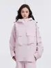Chaqueta de snowboard profesional impermeable y cálida para mujer Zigo, chaqueta de esquí de doble tabla para hombre, abrigo