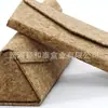 Caixa de óculos dobrável de cortiça triângulo dobrável portátil proteção ambiental caixa de óculos de sol atacado de fábrica logo imprimível
