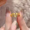 Anillo de Arco Princesa Fugitiva para Mujer, Diseño de Nicho Estilo Ins, Gama Alta, Dulce, Exquisito, Versátil, Anillo Ajustable