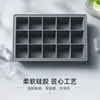 Supermercado en Línea Transfronterizo Europeo Venta Caliente Fácil Desmoldeo Refrigerable Personalización de Logo a Color Grado Alimenticio Charola para Cubitos de Hielo de 15 Compartimentos