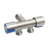 Grifo multifuncional de aleación transfronterizo para lavadora, cobre doméstico multifuncional de una entrada y dos salidas, fregadero para trapeador, grifo multiusos