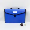 Nueva bolsa de archivo acordeón portátil de gran capacidad con 13 compartimentos de FC para guardar certificados de estudiante, exámenes y documentos
