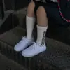 Zapatos de tela blanca para jardín de infantes, zapatillas de gimnasia, actuación de baile, envío gratis, zapatitos blancos, baile para niños, escuela de baile, actuación en jardín de infantes