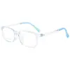 Armazones de Lentes de Prescripción Cuadrados de Moda para Estudiantes 6606Et para Adolescentes, Niños y Niñas, Armazones de Lentes para Protección de la Visión Infantil Danyang Eyewear