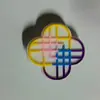 Novos Tamancos Transfronteiriços, Fivelas de Sapato Floridas, Acessórios para Sapatos, Fivelas Decorativas para Sapatos, Fechos de Joias, Fonte de Cola Macia de PVC Atacado