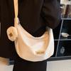 Bolsos de Diseñador de Nicho para Mujer 2026 Nueva Moda Otoño e Invierno Bolso de Hombro Cruzado de Moda Popular Bolso de Albóndiga Texturizado
