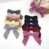 Regalo Personalizado Flocado con Nudo de Empaque Producto Terminado Decoración Navideña Lazo de Cinta Accesorios para Ropa Cincha DIY