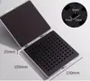 Caja de Chips con Ranura Plástico Silicio Cristal BGA Componentes Electrónicos Aeroespaciales IC Caja de Empaque con Esponja Antiestática