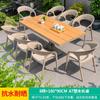 Mesa y silla de exterior para ocio, mesa y silla de terraza, mesa y silla de exterior para patio, jardín, mesa y silla de exterior, mesa de té y cafetería, conjunto de tres piezas