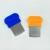 Peine para Mascotas para Eliminar Pulgas, Peine de Limpieza, Peine de Aguja de Acero Inoxidable para Eliminar Piojos y Pulgas, Peine para Peinar Mascotas