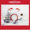 Faixa de Cabelo Estilo Desenho Animado de Natal Faixa de Cabelo Acessórios de Cabelo de Natal Chapéu de Natal do Papai Noel Crianças Fantasia de Natal