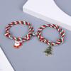 Nueva pulsera de Papá Noel de Navidad amor imán succión pulsera de pareja un par regalo para novias joyería de mano festival
