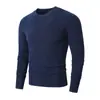 2026 Comercio Exterior Transfronterizo Otoño e Invierno Nuevo Suéter Casual de Punto para Hombre Cuello Redondo Jersey Versátil Camisa Base Cálida