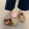 Zapatillas de entrenamiento alemanas para mujer extremadamente elegantes y versátiles, nuevo modelo otoño 2026, zapatillas deportivas casuales ligeras estilo retro, zapatos finos para mujer