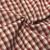 Ventas Directas de Fábrica Suministro en Stock Tela Jacquard Retro Cuadros Pequeños Ropa Infantil Pantalones Otoño/Invierno Camisa Chaqueta Tela Teñida en Hilo