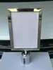 Cartão inserível para base de corrimão A3, A4 Cartão inserível de linha de aviso em aço inoxidável Cartão inserível de linha de um metro Fita retrátil de isolamento