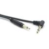 Cable de audio digital para auriculares, conector macho de audio de 3,5 a conector macho de audio de 3,5 a conector macho niquelado.
