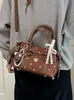 Yuezhi 2026 principios de otoño nuevo dulce encaje lunares moderno moda bolso de mano plisado bolsa nube bolso cruzado con cadena