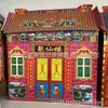 Juxianlou Pegajoso sin Plegar, Templo Pequeño, Edificio Antiguo, Artículos de Papel Sacrificial, Papel Suelto al por Mayor, Suministros Funerarios al por Mayor