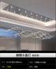 Candelabro de Lujo Ligero para Sala de Estar Iluminación Led Villa Espacio Abierto Candelabro de Cristal Edificio Dúplex Escalera de Caracol Candelabro de Cristal de Mariposa