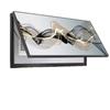 Pintura Decorativa Moderna de Lujo Ligero para Caja de Medidor Eléctrico, Estilo Horizontal, Pintura de Cubierta de Gran Tamaño para Caja de Interruptores y Distribución Eléctrica, Mural para Caja de Corriente Fuerte y Débil