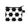 Nuevo Monedero Infantil con Temática de Fútbol, Cartera Corta Portátil Linda, Bolsita con Cremallera Mini de Dibujos Animados para Estudiantes, Bolsa al Por Mayor