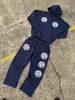 Conjunto de Sudadera con Capucha y Pantalones Rectos Estilo Urbano Americano Nuevo Estilo Otoño e Invierno 2025 Tendencias de Alta Calle de Nicho con Estilo