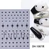 FULL BEAUTY Nuevas Pegatinas Transfronterizas Doradas y Plateadas de Estrella, Luna, Sol para Uñas Pegatinas de Estrella para Uñas Pegatinas para Uñas DIY