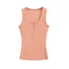 Sexy top sin mangas gris estilo americano para mujer, prenda exterior de verano, con tirantes anchos para disimular los rollitos laterales, top moderno sin mangas