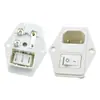 Certificado Ccc Categoria 2 Ac-01A Branco Interruptor de 2 Pinos Proteção Sem Luz Fusível Três-em-Um 0,05kg Tomada Central Db-14-01