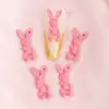 Joias para Unhas de Cyber Celebridade Crânio Coelho Morte Doce Estilo Menina Tinta Metálica Coelho Esfolado Desenho Animado Decoração Estereoscópica para Unhas