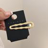 Pasador de onda Morandi clip de corazón de niña linda para flequillo pasador versátil clip lateral clip para pelo de la frente accesorios para el cabello