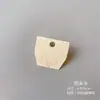 Papel vainilla juego completo de tarjetas de accesorios aretes aretes collar pinza para el pelo pulsera liga para el pelo anillo broche tarjeta de papel