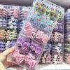 Laço Fofo de Diamante Flash de Açúcar Desenho Animado Sanrio Anel de Cabelo Infantil Alta Elasticidade Meninas Borracha Tendão Alunos do Ensino Fundamental Corda de Cabeça