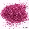 30 Colores Piedra Mineral Imitación Grava de Vidrio Asimétrica Pluma Decorativa Creativa DIY para Uñas Portaplumas Marco de Fotos Material de Relleno para Pintura