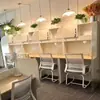 Mesa e Cadeiras de Partição de Canto de Varanda em Painel de Partículas de Madeira Maciça Imersivo Mesa de Estudo para Casa Crianças Estudantes Mesa de Estudo Mesa de Autoestudo