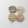 Gorro para Bebé Qiu Nan Estilo Nuevo Primavera y Otoño Estilo Ins Gorro Protector para Niñas Gorro Floral Loli Gorro para Recién Nacido