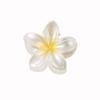Presilha de Frangipani Colorida Doce de 4cm Venda Quente Transfronteiriça Acessório de Cabelo Doce Acessório de Cabeça Feminino Flor Acessórios de Cabelo Presilha de Cabelo Placa Atacado