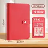 Livro de armazenamento de notas comemorativas a6 novo modelo transfronteiriço, livro de poupança em dinheiro, porta-dinheiro, álbum de dinheiro, livro de coleção, livro de contabilidade de grande capacidade